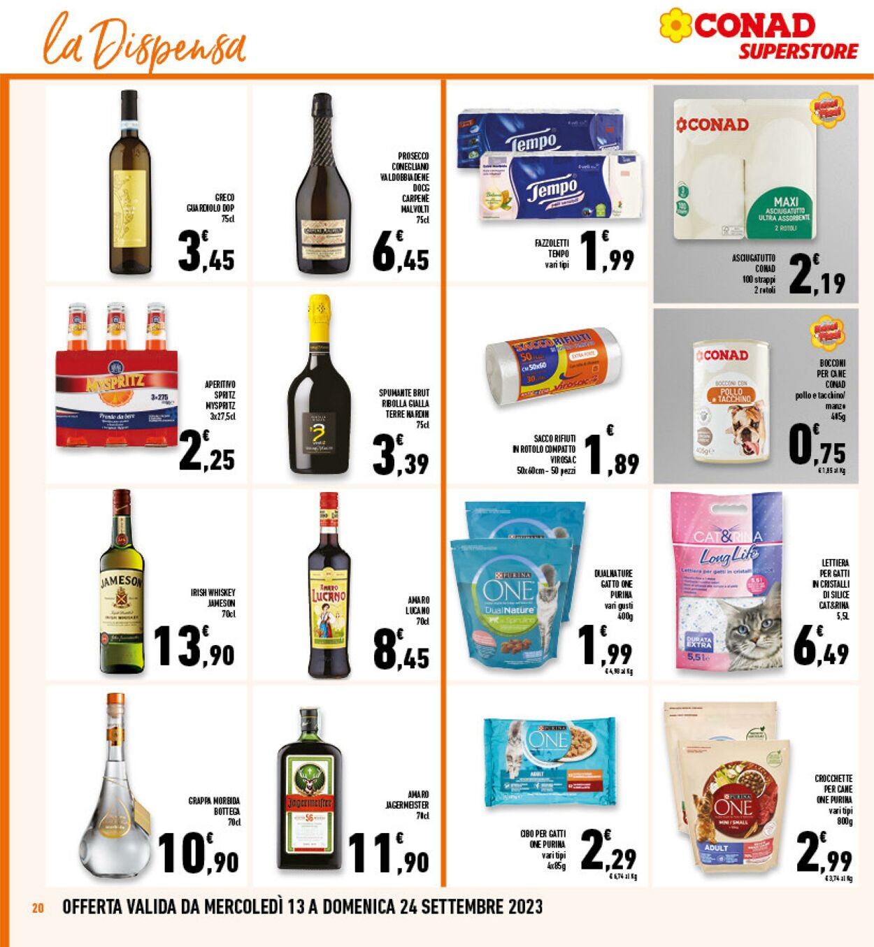 Volantino Conad 13.09.2023 - 24.09.2023