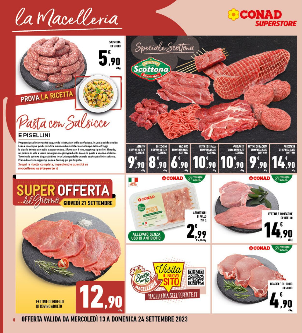 Volantino Conad 13.09.2023 - 24.09.2023