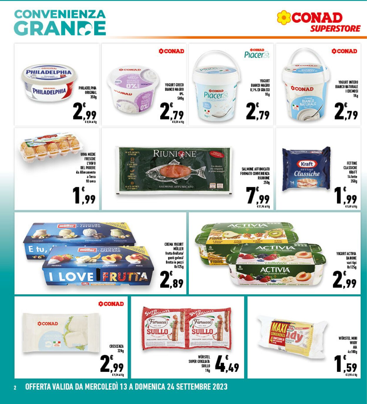 Volantino Conad 13.09.2023 - 24.09.2023