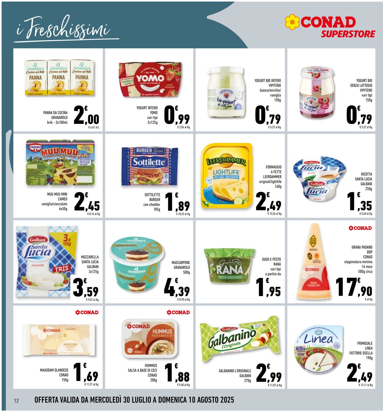 Volantino Conad 05.08.2025 - 05.08.2025