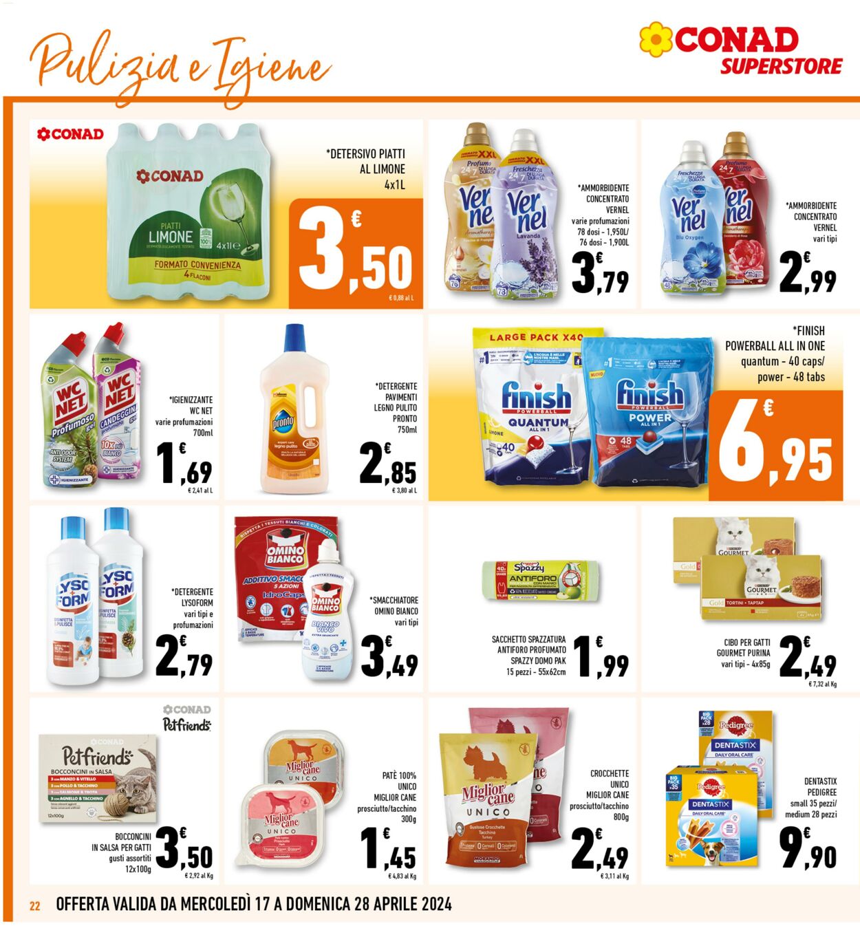 Volantino Conad 17.04.2024 - 28.04.2024