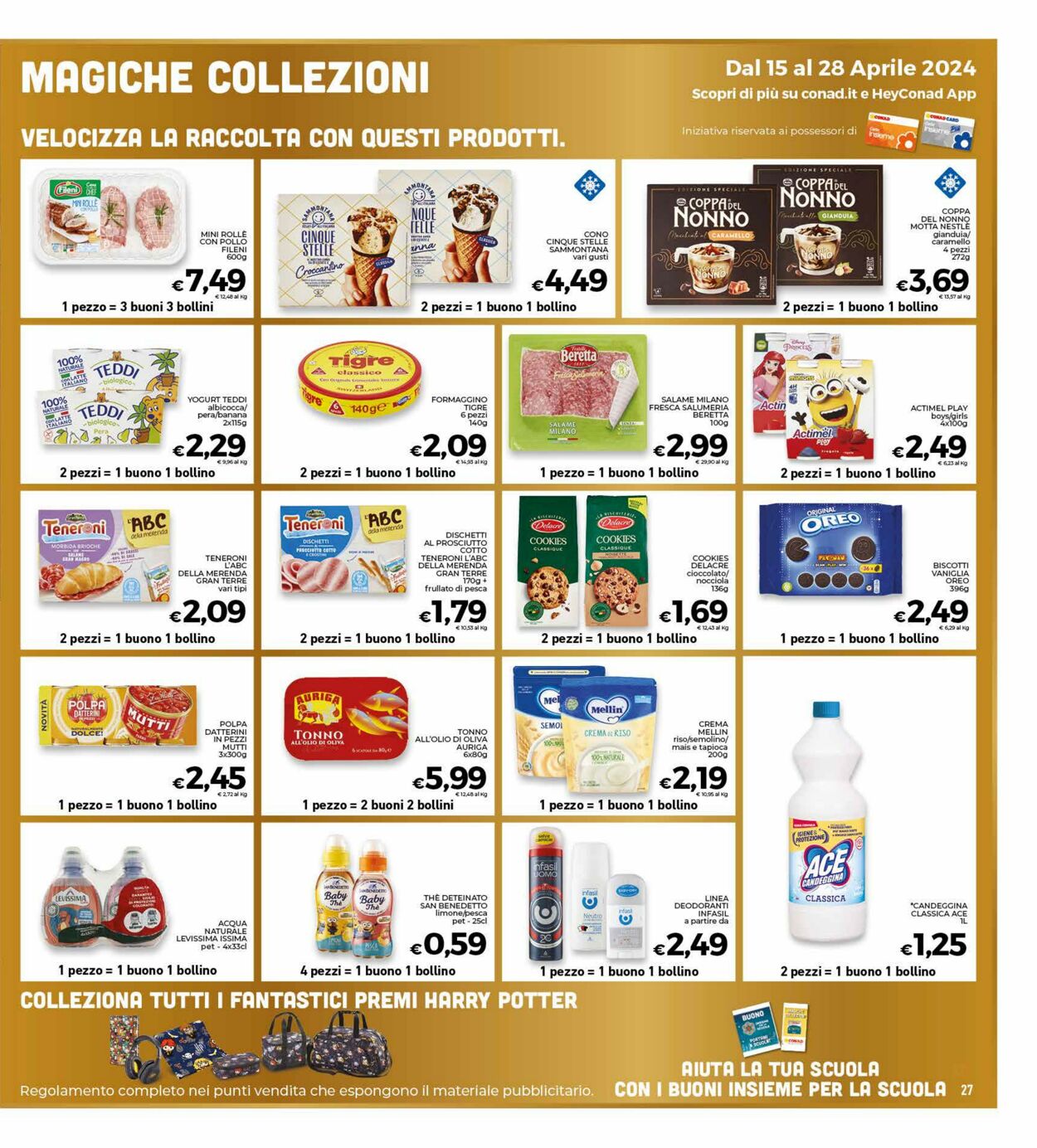 Volantino Conad 17.04.2024 - 28.04.2024