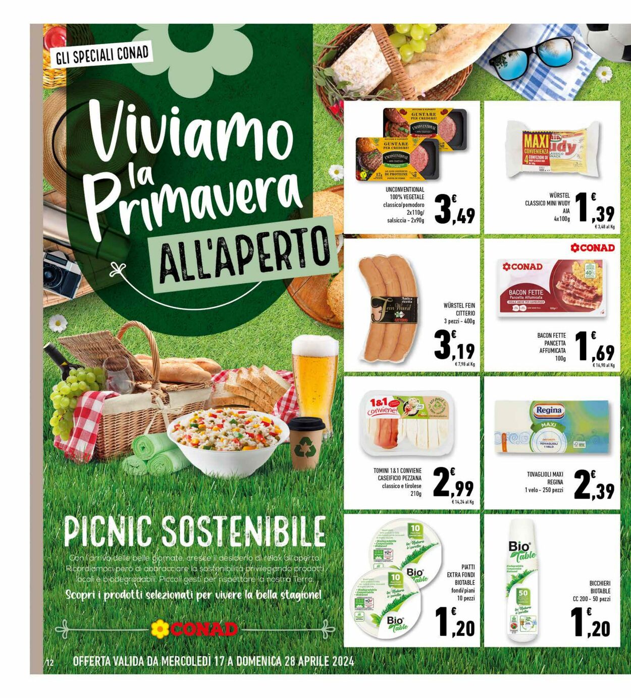 Volantino Conad 17.04.2024 - 28.04.2024