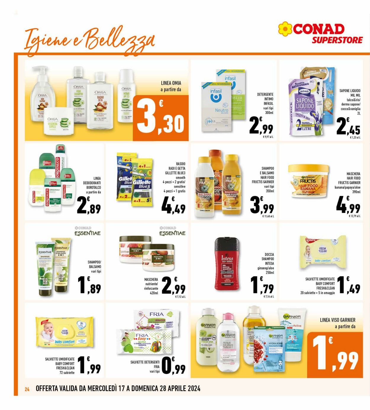 Volantino Conad 17.04.2024 - 28.04.2024