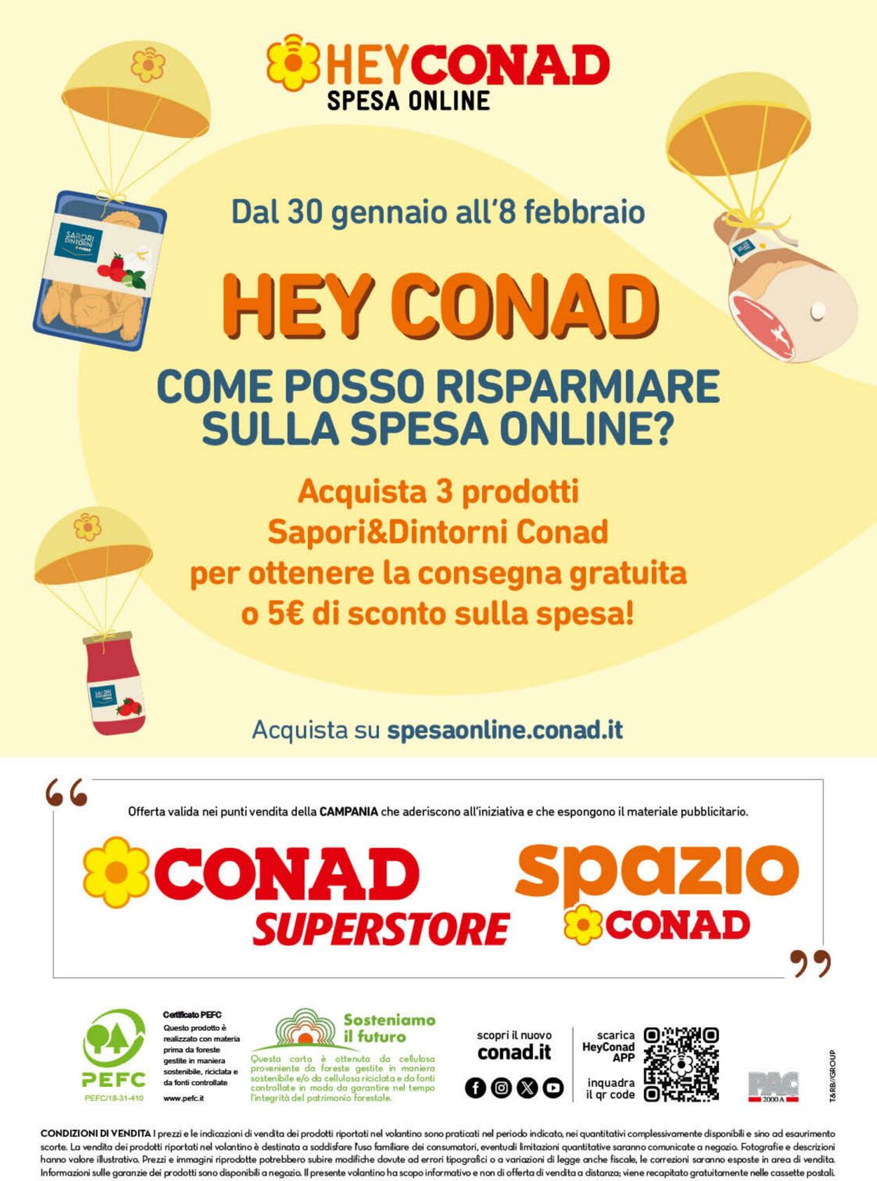 Volantino Conad 29.01.2025 - 23.02.2025