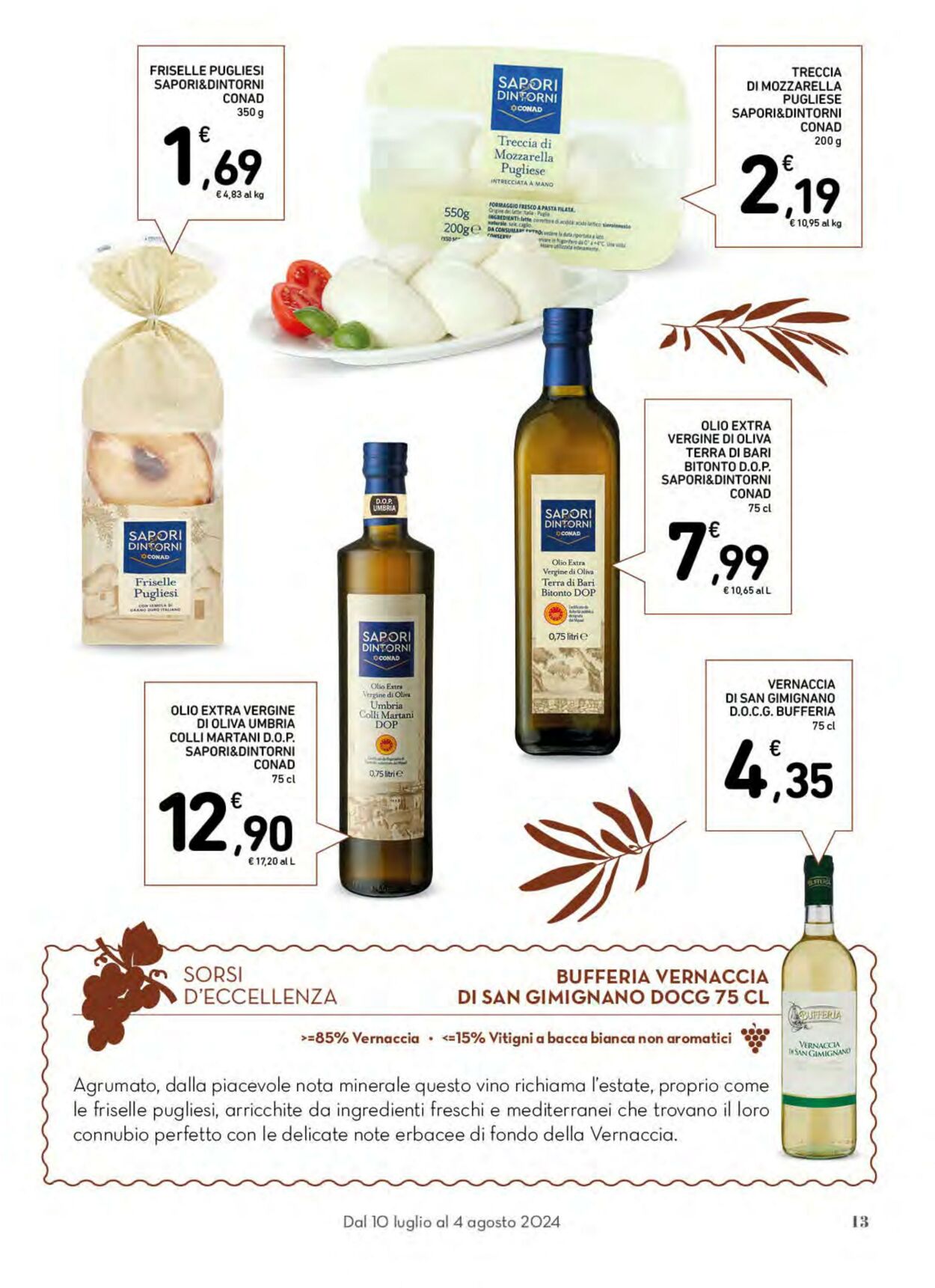 Volantino Conad 10.07.2024 - 04.08.2024