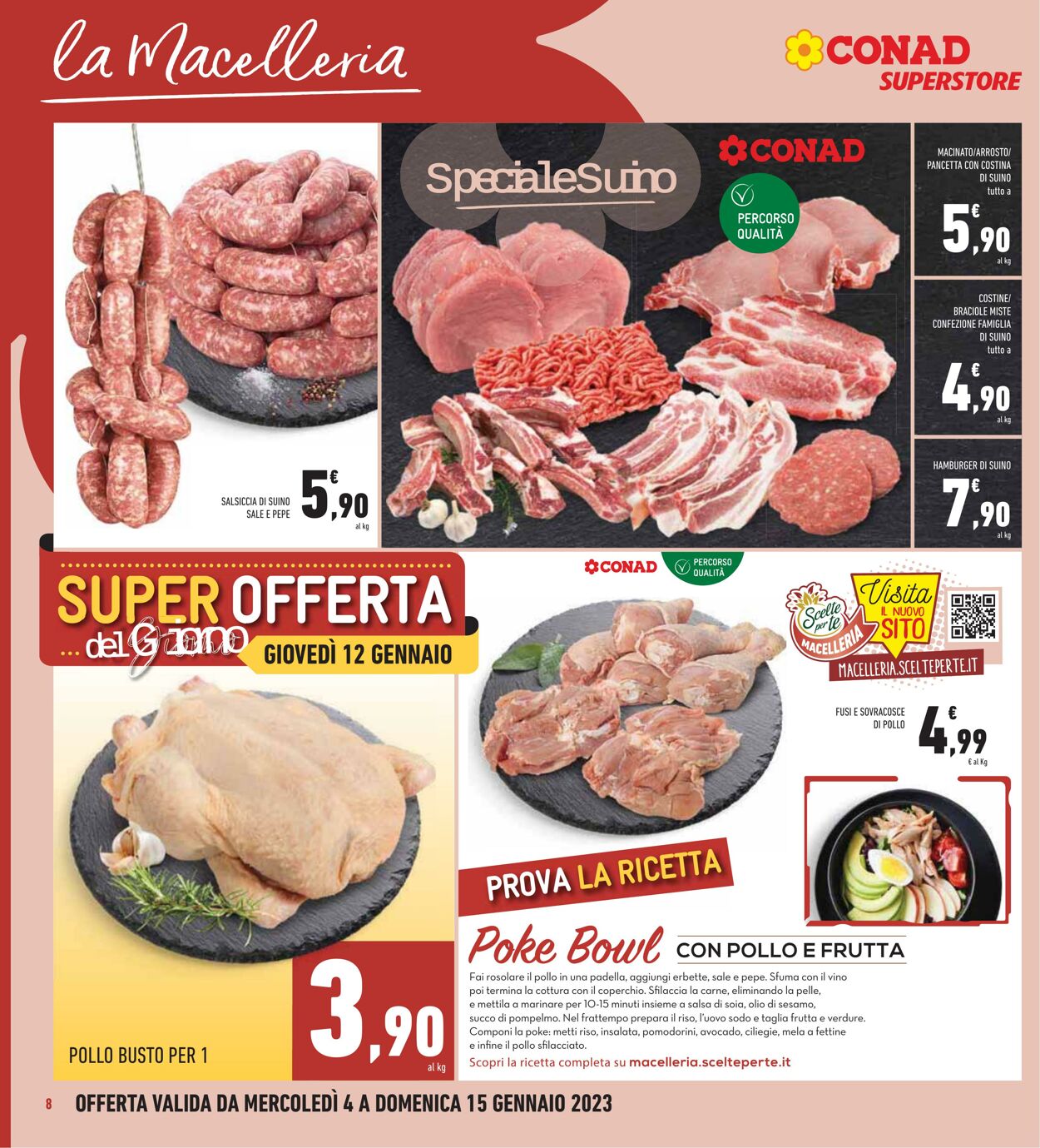 Volantino Conad 04.01.2023 - 15.01.2023