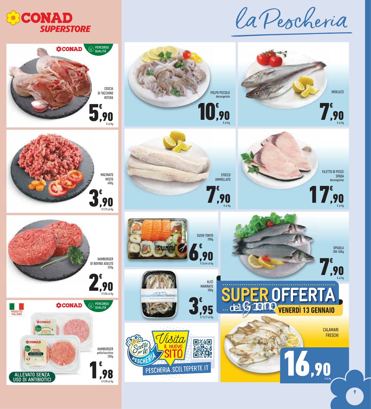 Volantino Conad 04.01.2023 - 15.01.2023