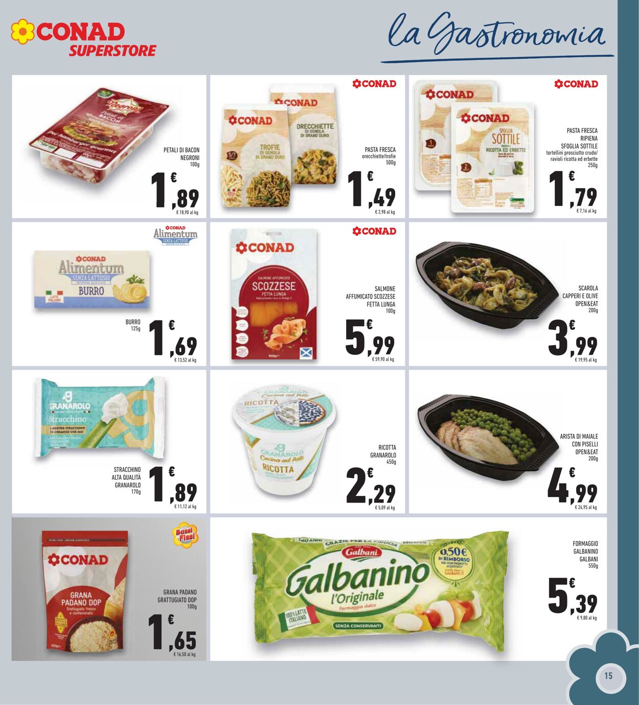 Volantino Conad 04.01.2023 - 15.01.2023