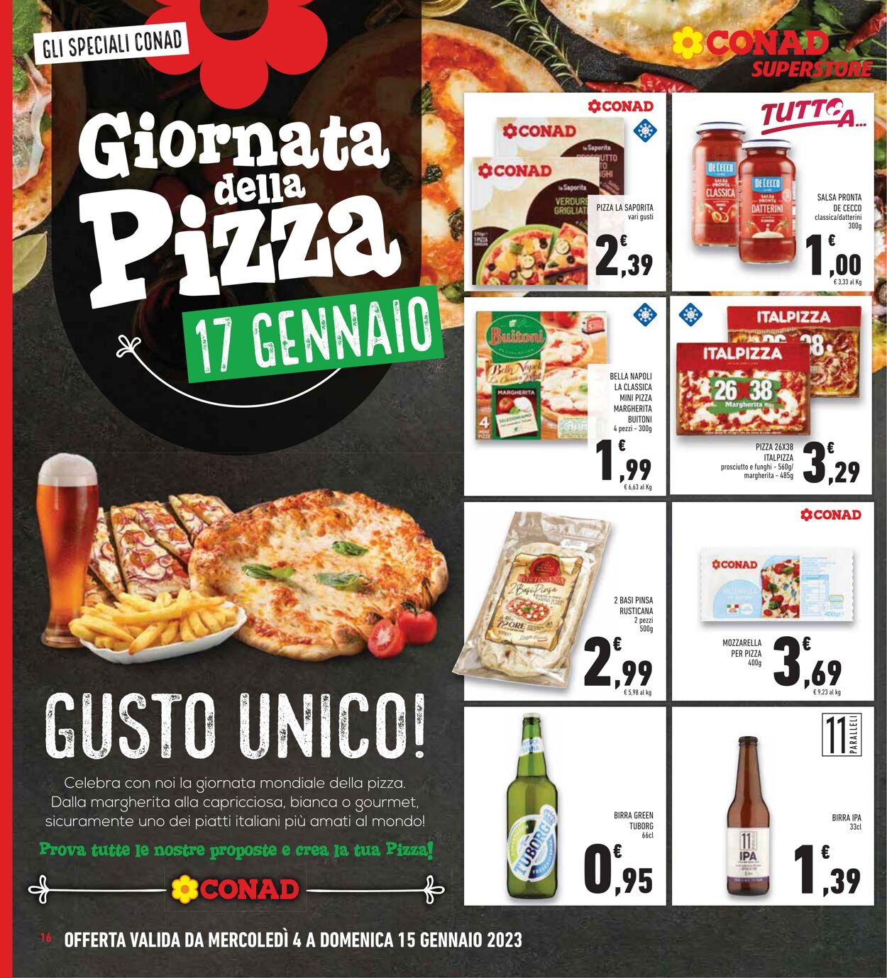 Volantino Conad 04.01.2023 - 15.01.2023