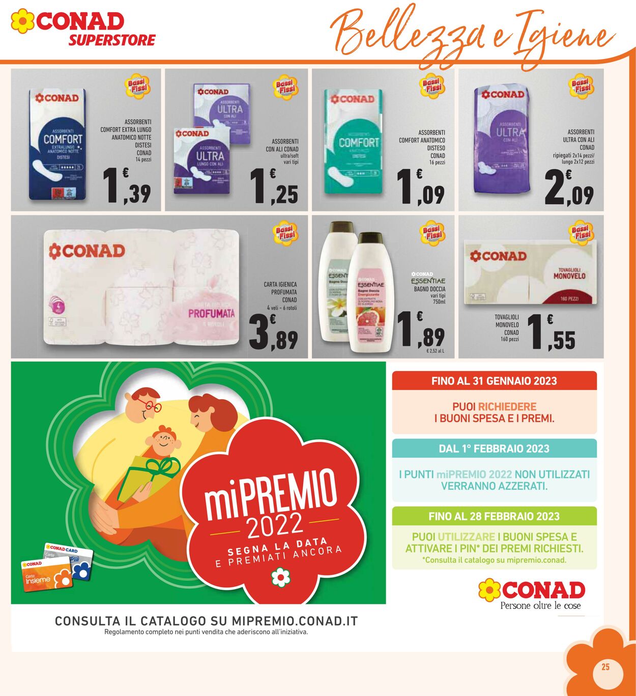 Volantino Conad 04.01.2023 - 15.01.2023