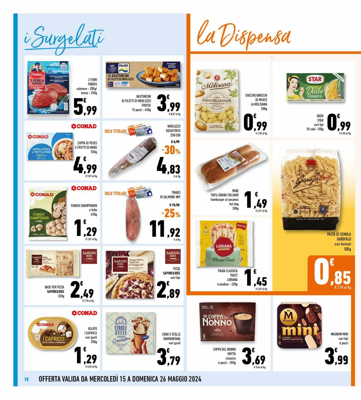 Volantino Conad 15.05.2024 - 26.05.2024