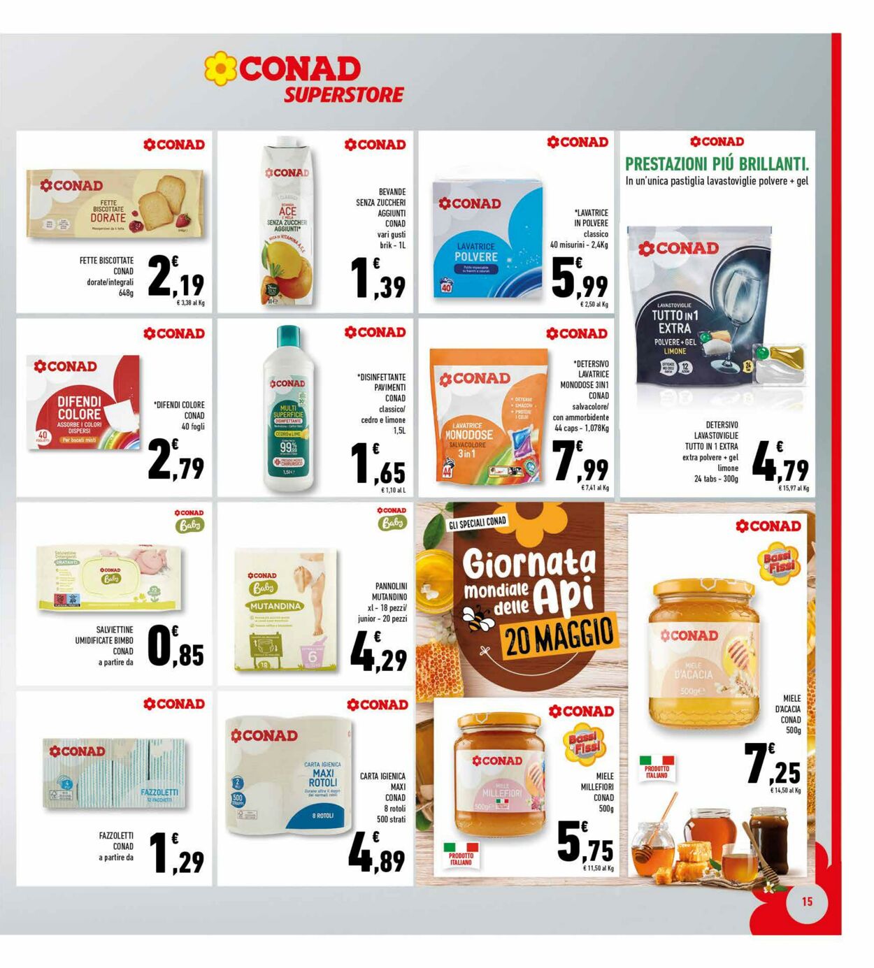 Volantino Conad 15.05.2024 - 26.05.2024