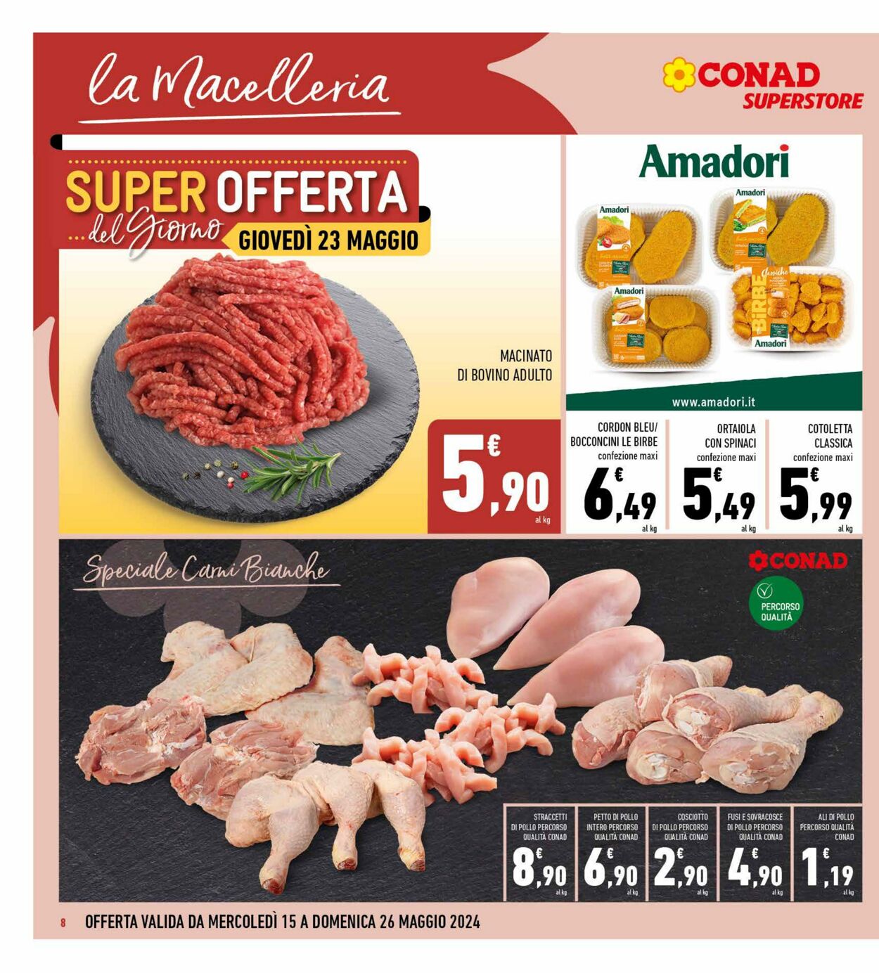 Volantino Conad 15.05.2024 - 26.05.2024