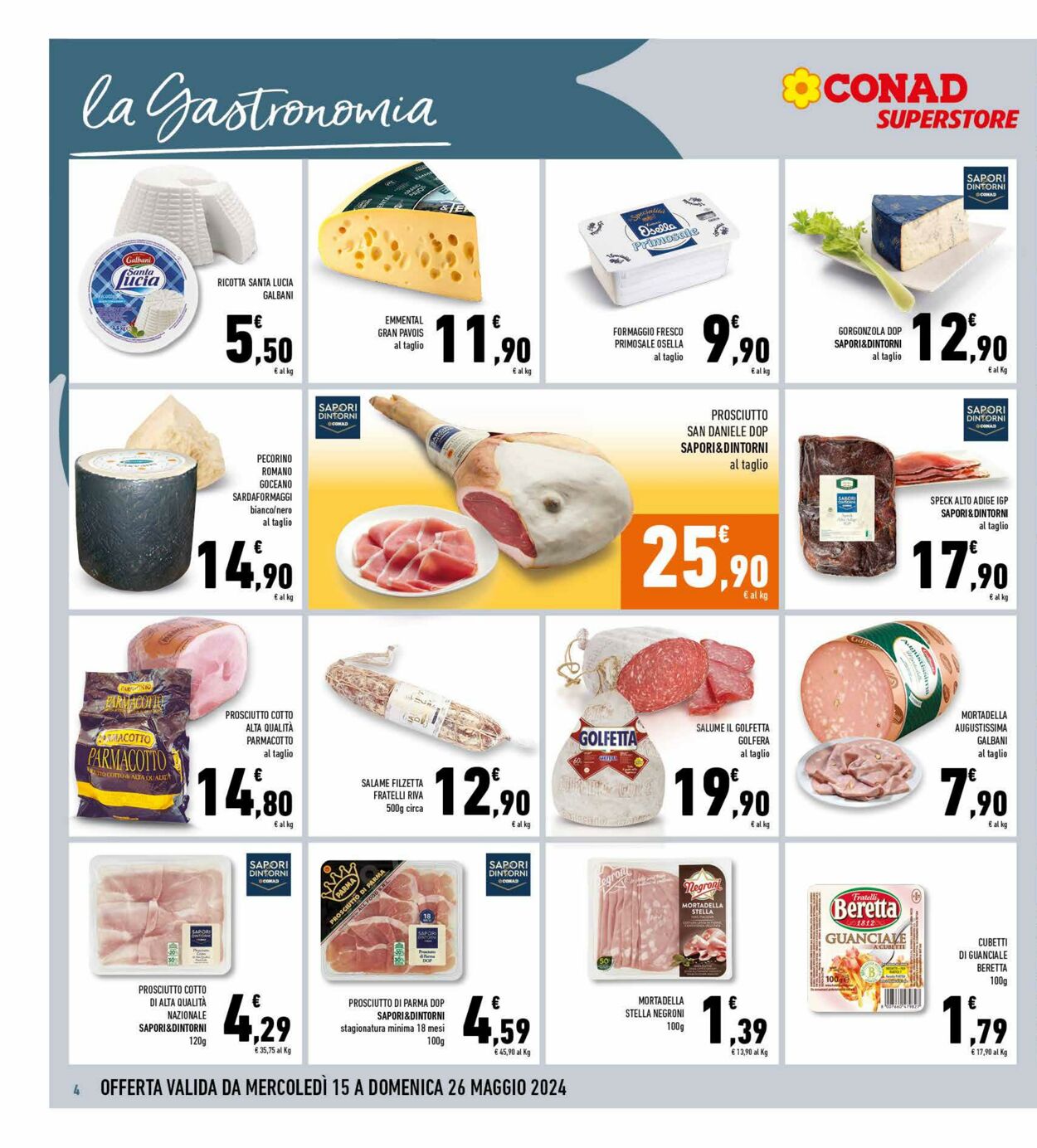 Volantino Conad 15.05.2024 - 26.05.2024