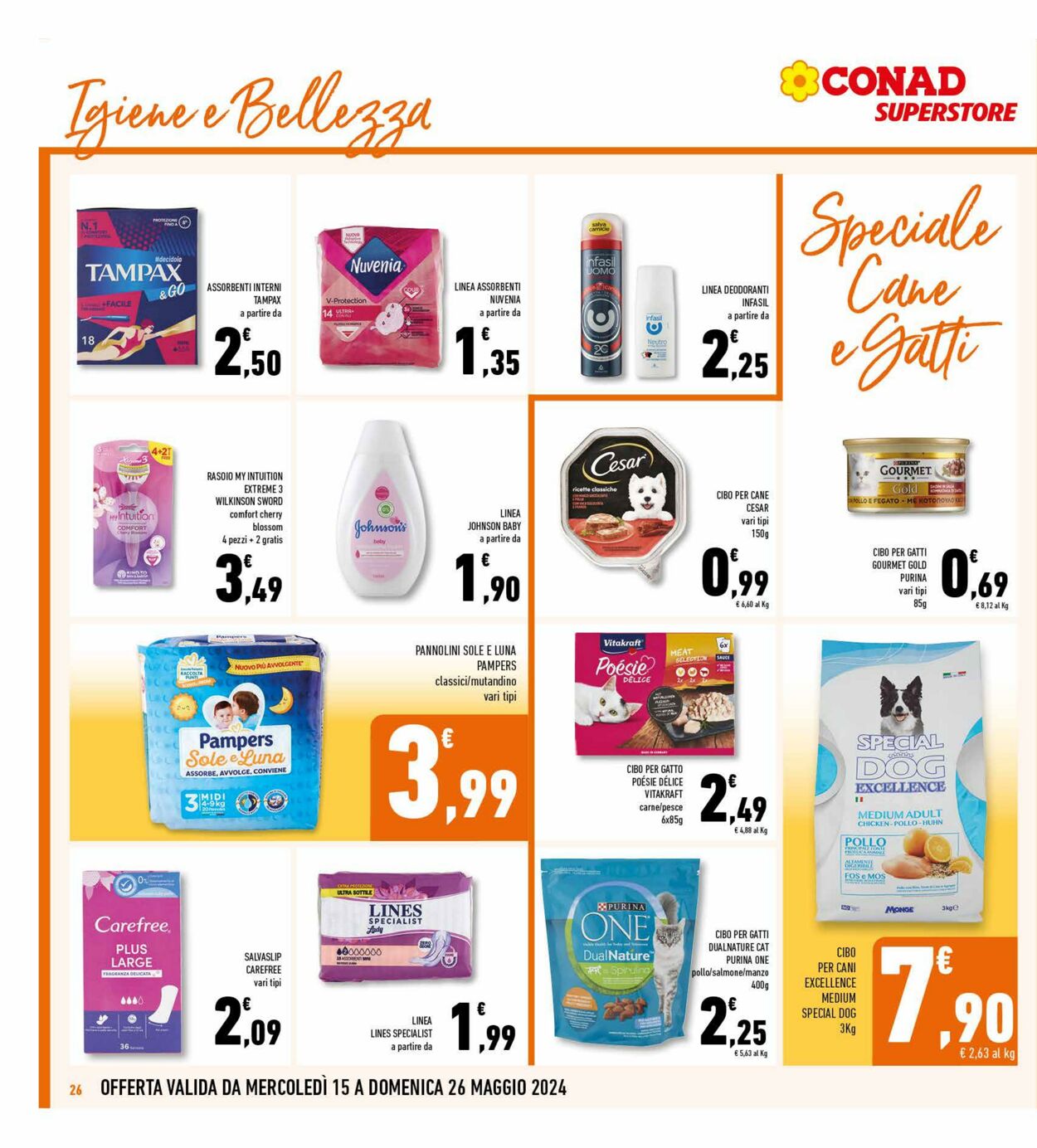 Volantino Conad 15.05.2024 - 26.05.2024