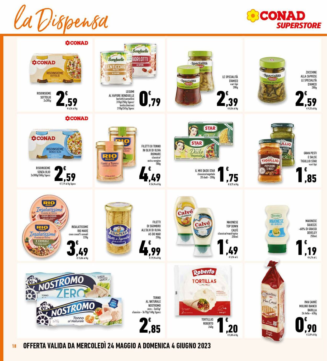 Volantino Conad 24.05.2023 - 04.06.2023