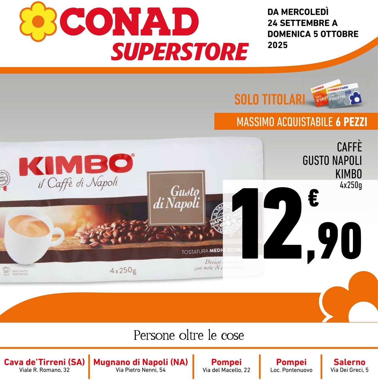 Volantino Conad 01.10.2025 - 01.10.2025