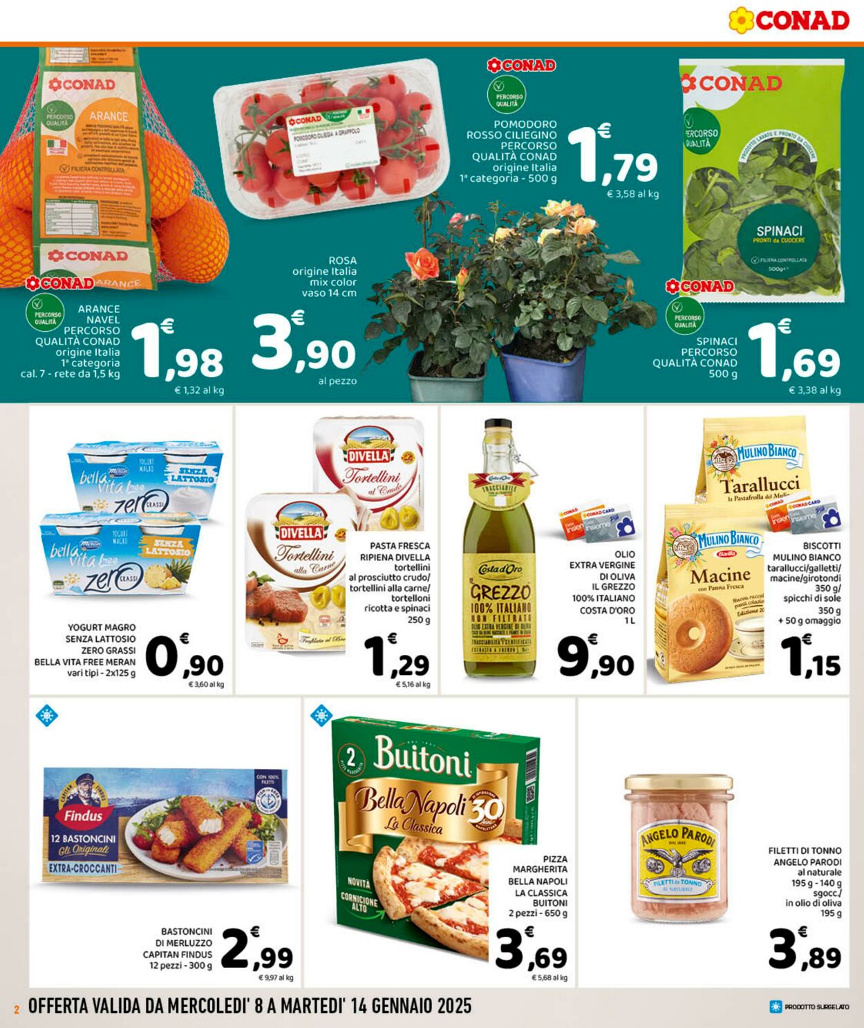 Volantino Conad 08.01.2025 - 14.01.2025