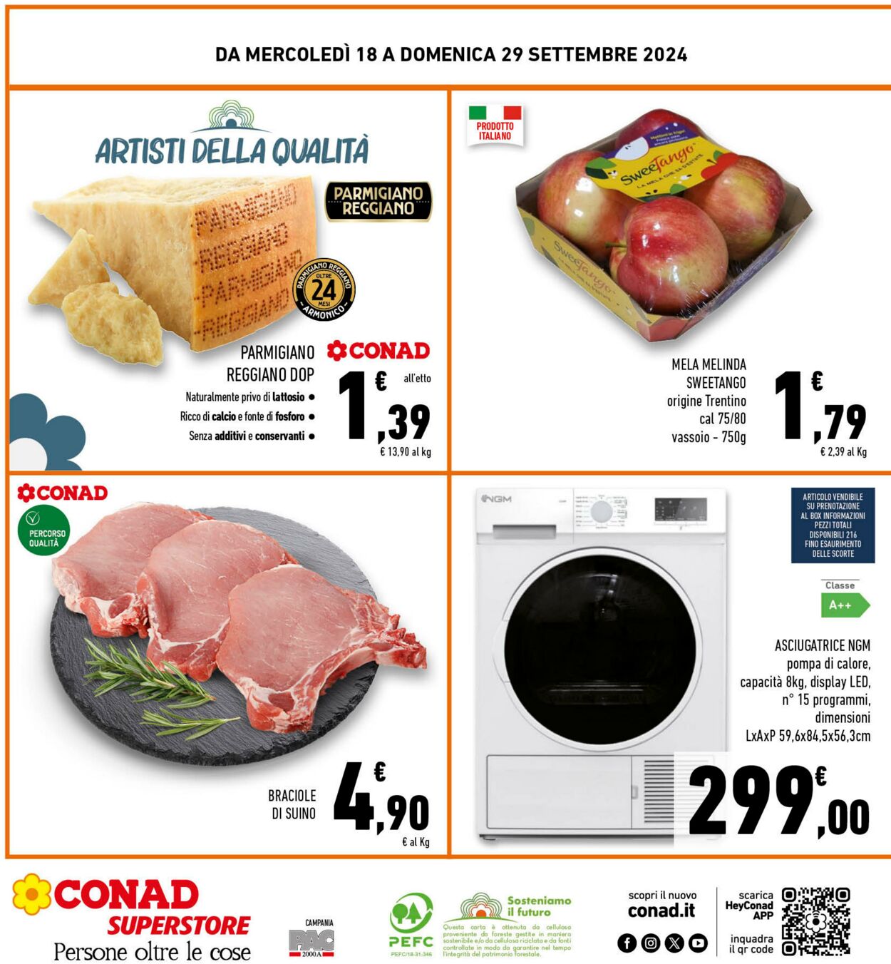 Volantino Conad 18.09.2024 - 29.09.2024