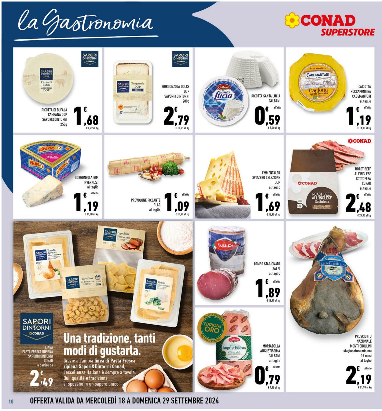 Volantino Conad 18.09.2024 - 29.09.2024