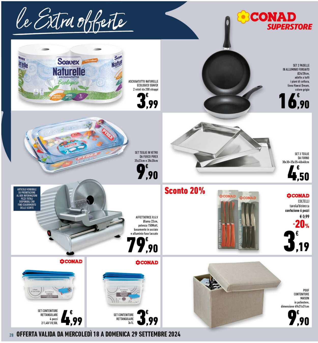 Volantino Conad 18.09.2024 - 29.09.2024