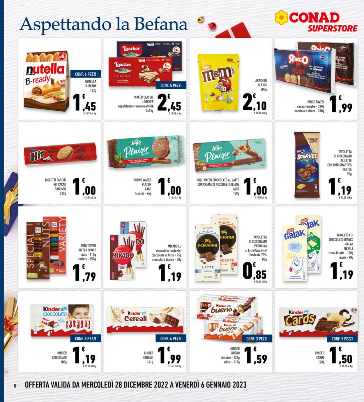 Volantino Conad 28.12.2022 - 06.01.2023