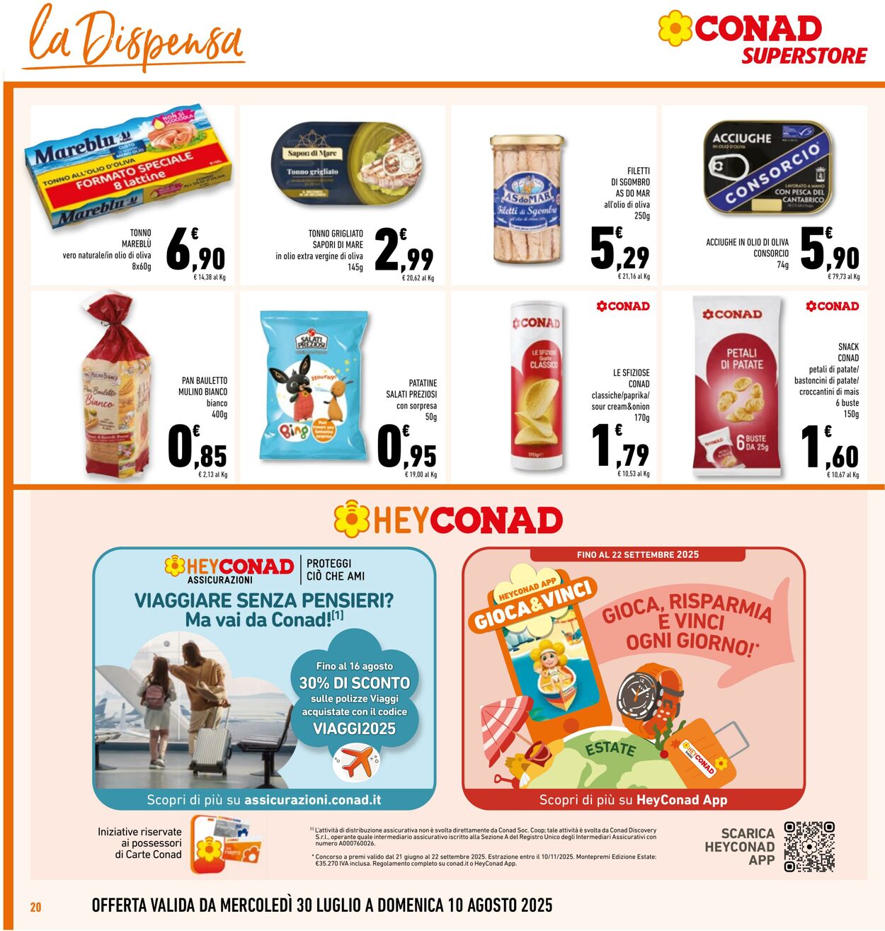 Volantino Conad 06.08.2025 - 06.08.2025