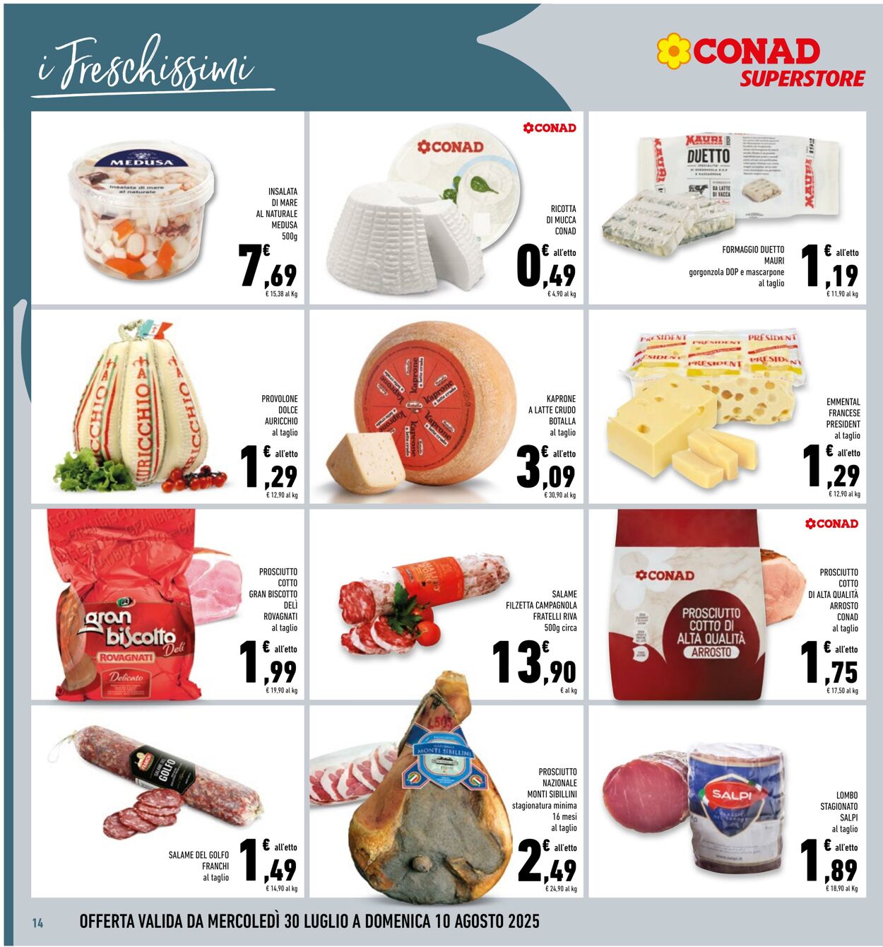 Volantino Conad 06.08.2025 - 06.08.2025