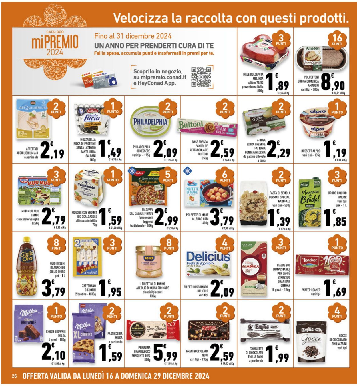 Volantino Conad 09.12.2024 - 31.12.2024