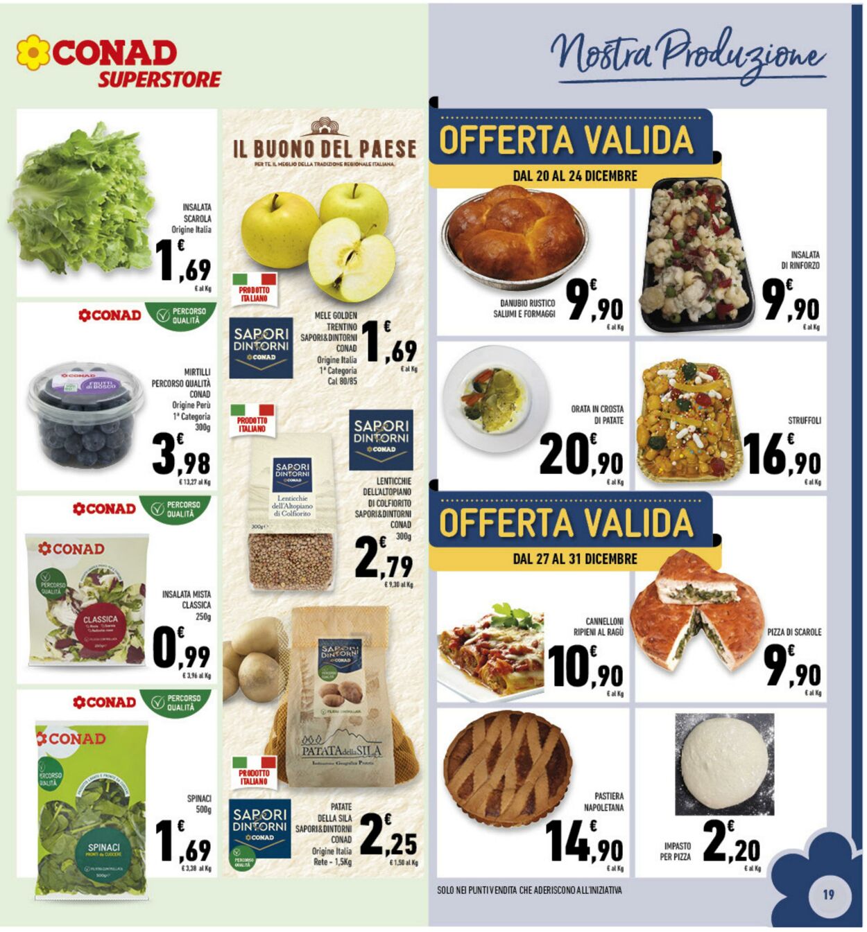 Volantino Conad 09.12.2024 - 31.12.2024