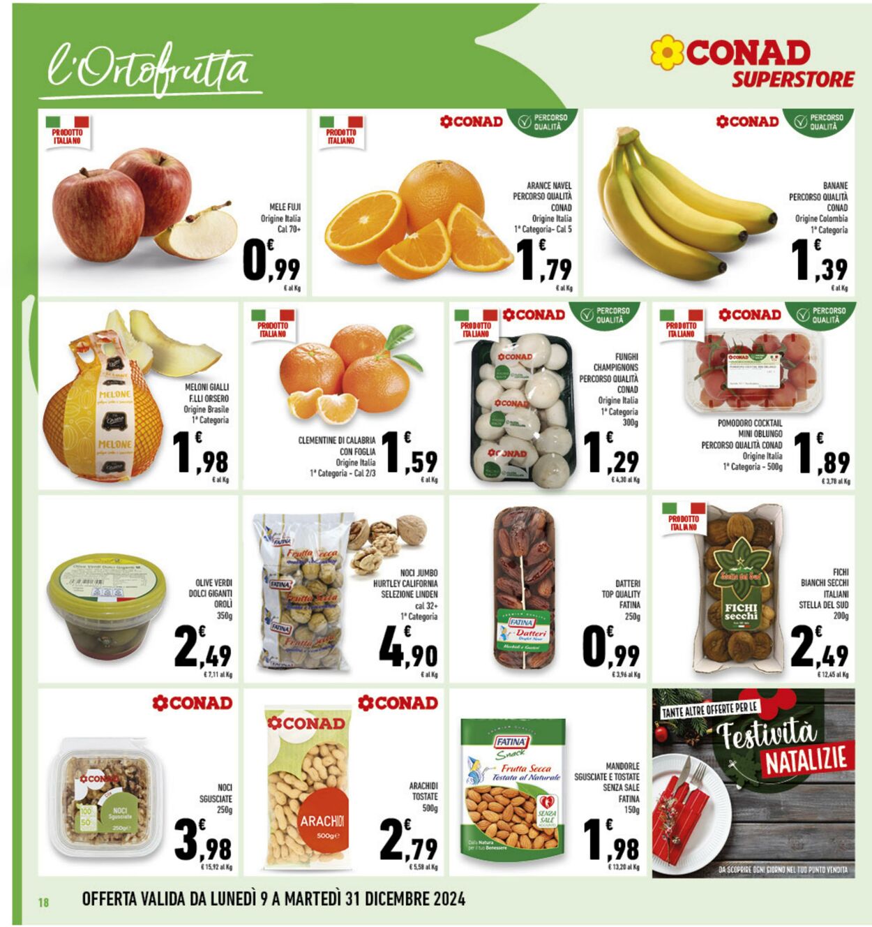 Volantino Conad 09.12.2024 - 31.12.2024