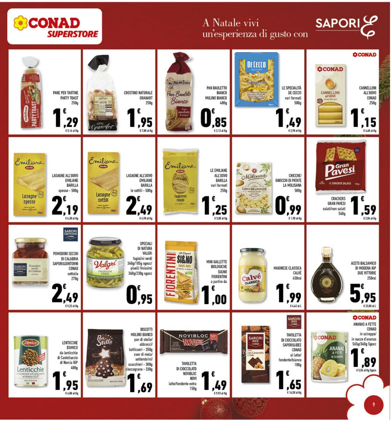 Volantino Conad 09.12.2024 - 31.12.2024