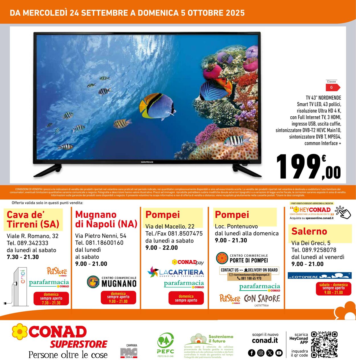 Volantino Conad 05.10.2025 - 05.10.2025
