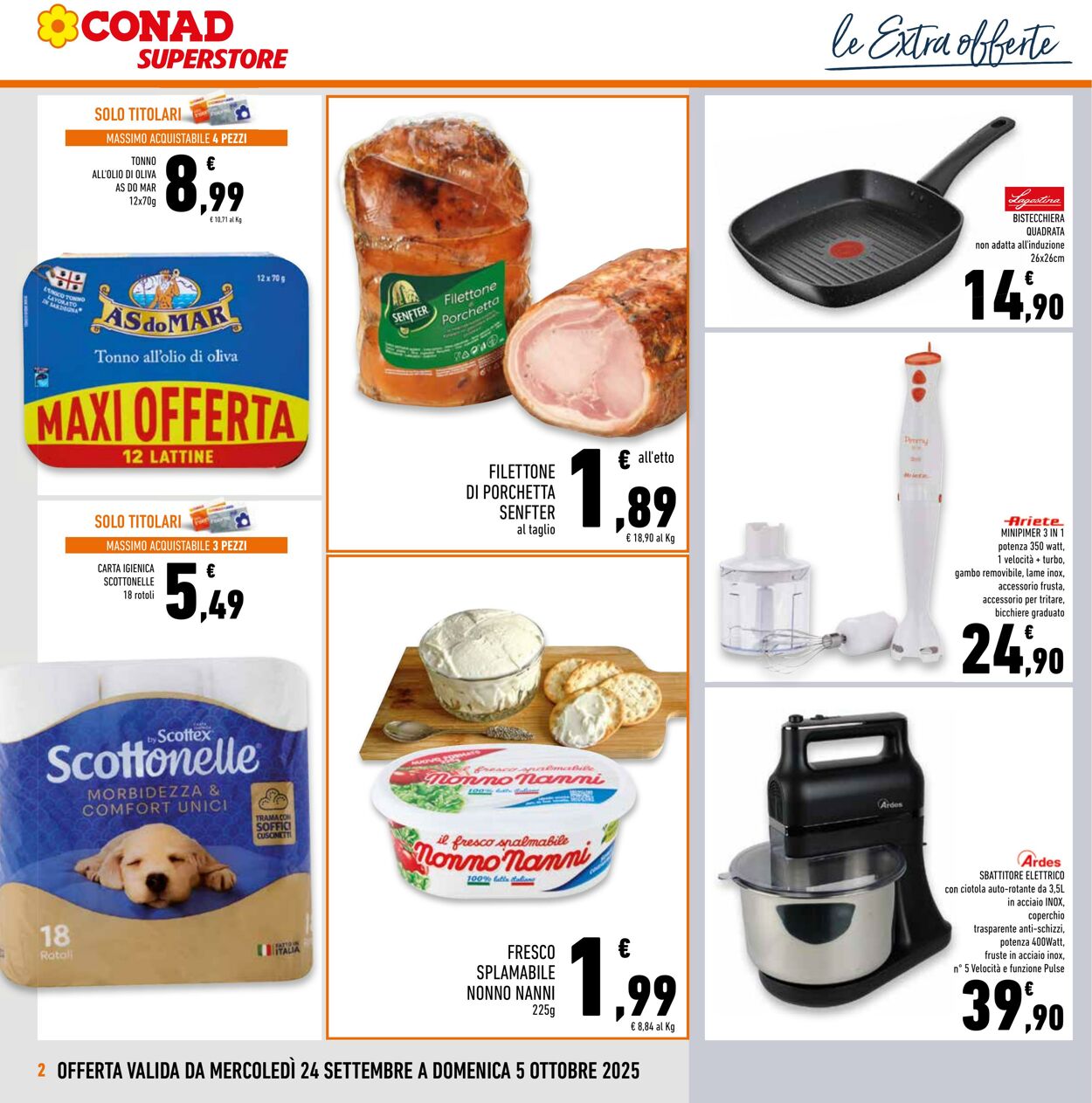 Volantino Conad 05.10.2025 - 05.10.2025