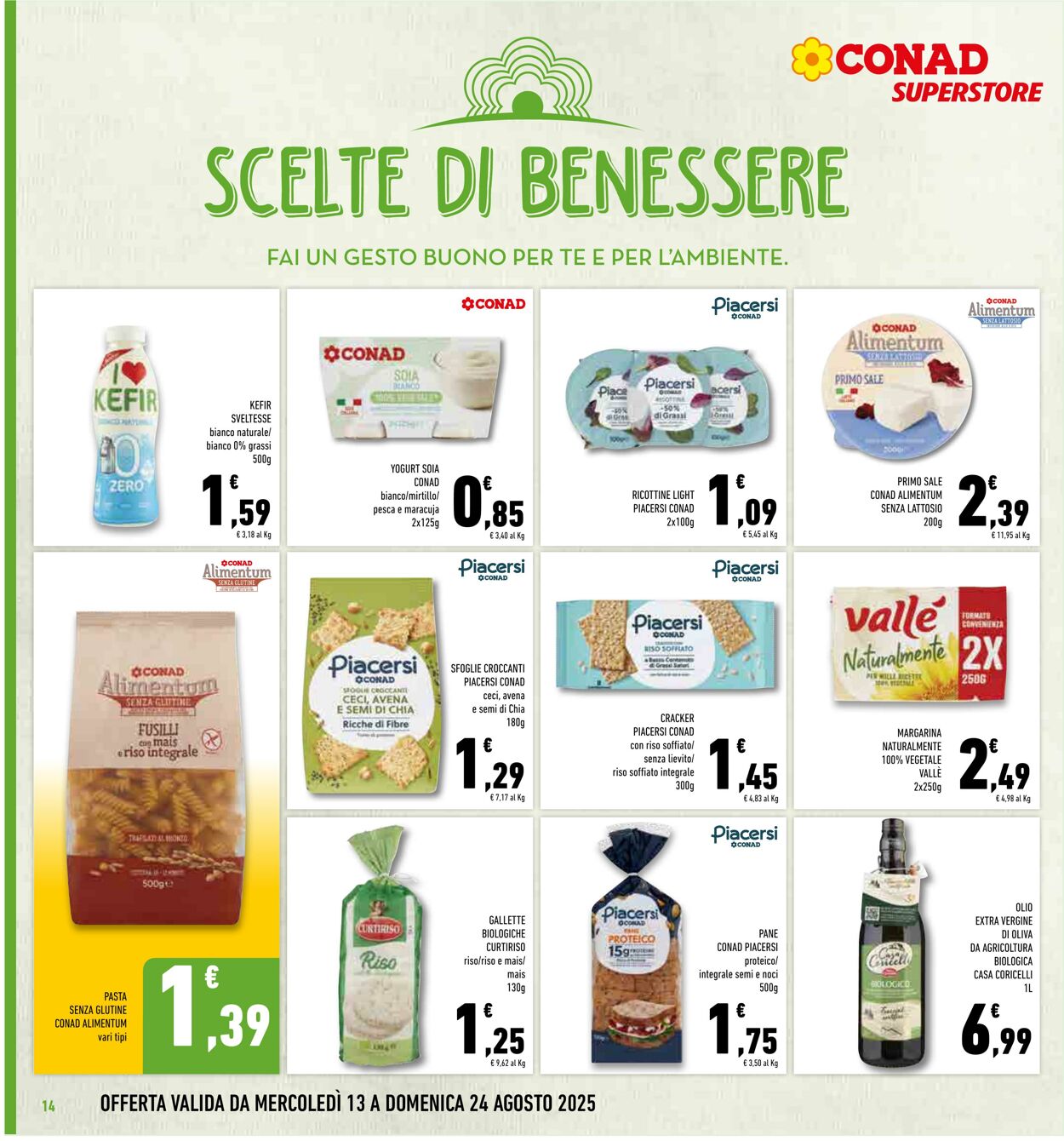 Volantino Conad 13.08.2025 - 13.08.2025