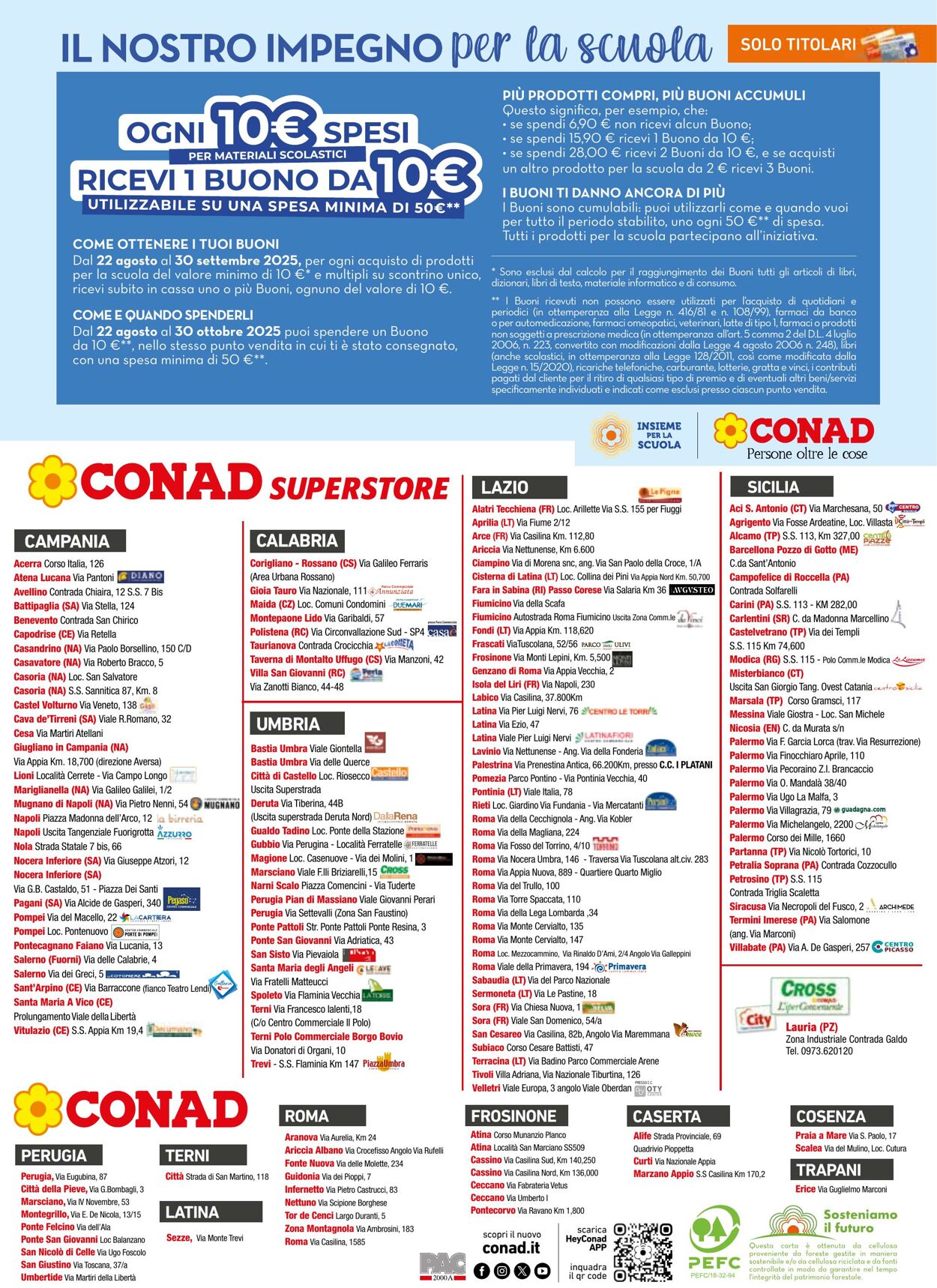 Volantino Conad 19.08.2025 - 19.08.2025