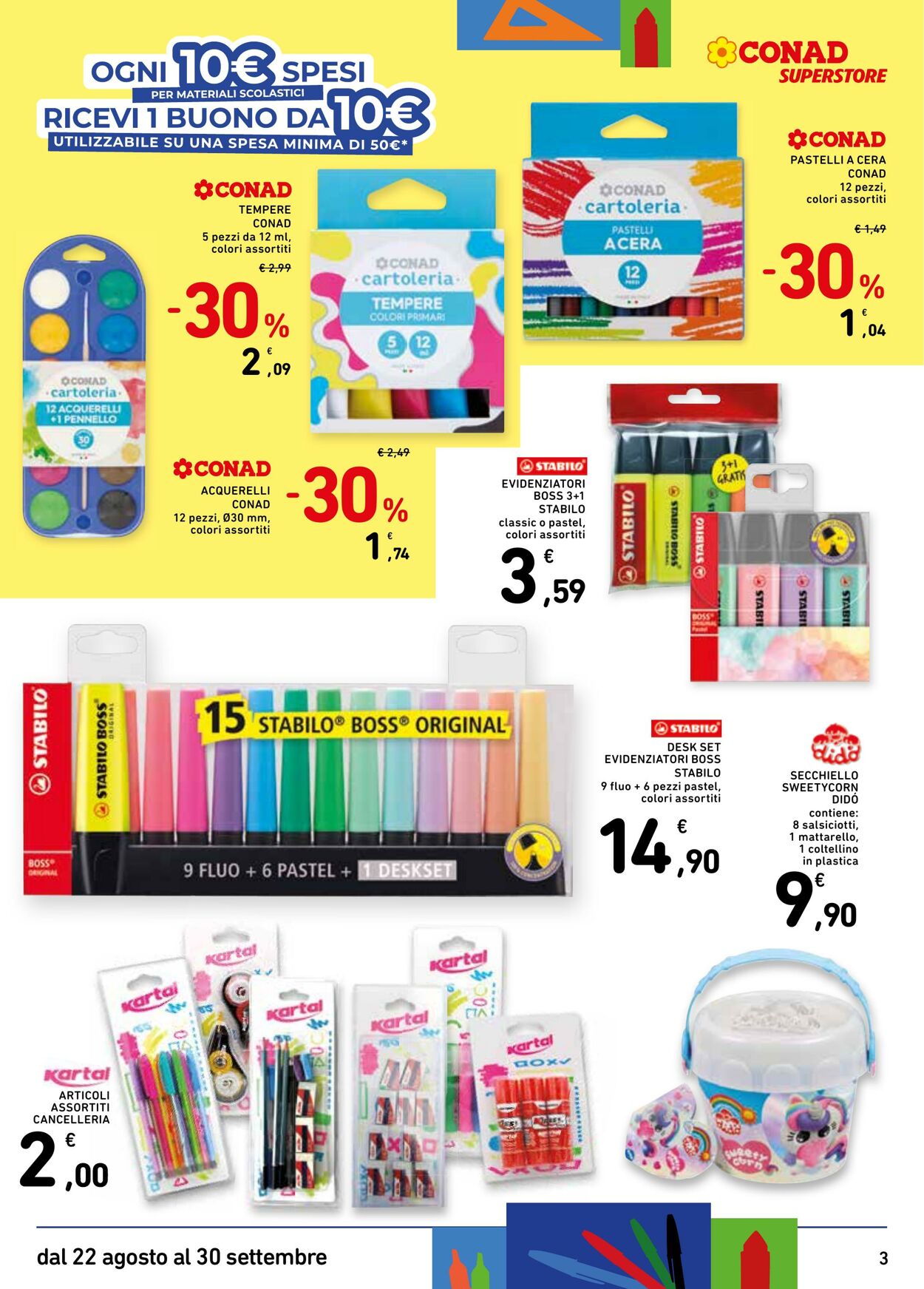 Volantino Conad 19.08.2025 - 19.08.2025