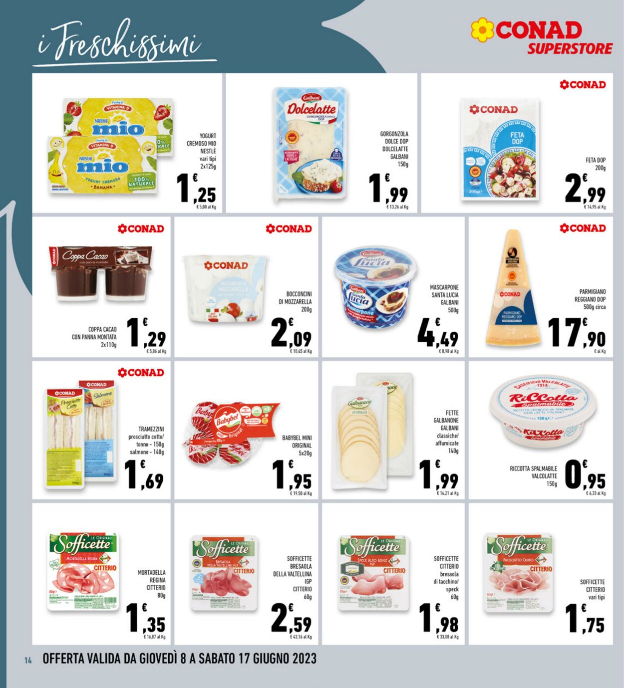 Volantino Conad 08.06.2023 - 17.06.2023