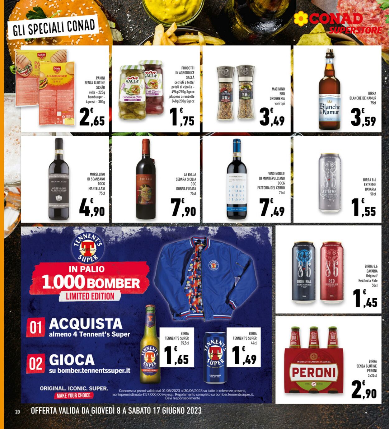 Volantino Conad 08.06.2023 - 17.06.2023