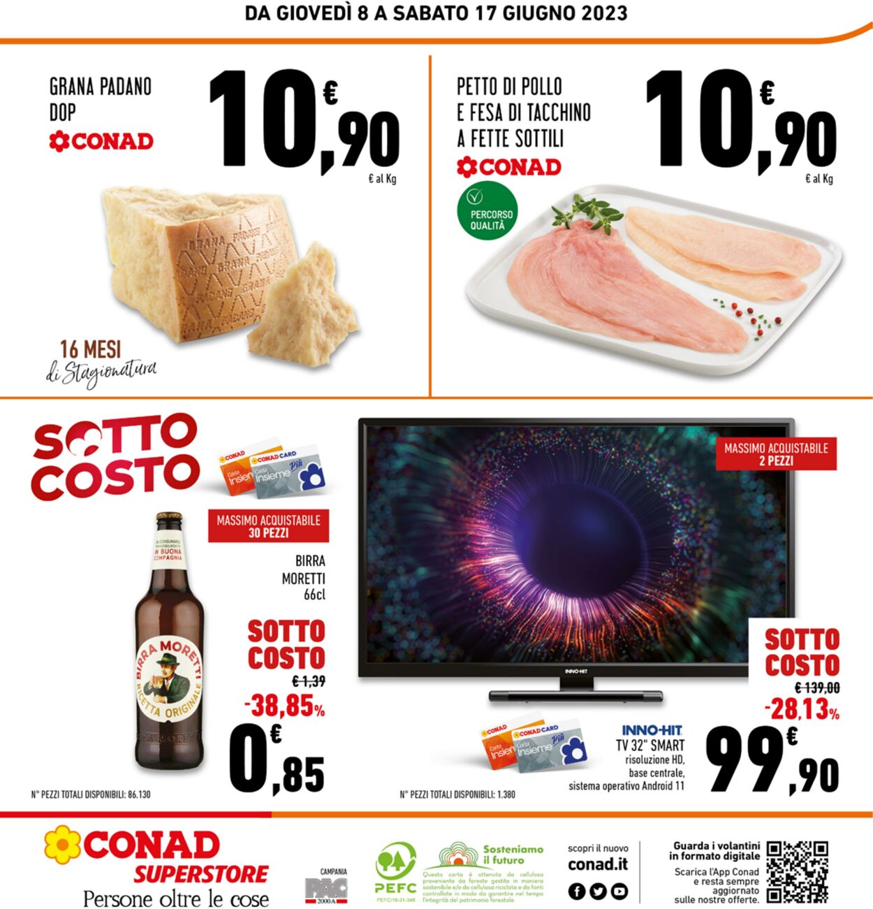 Volantino Conad 08.06.2023 - 17.06.2023