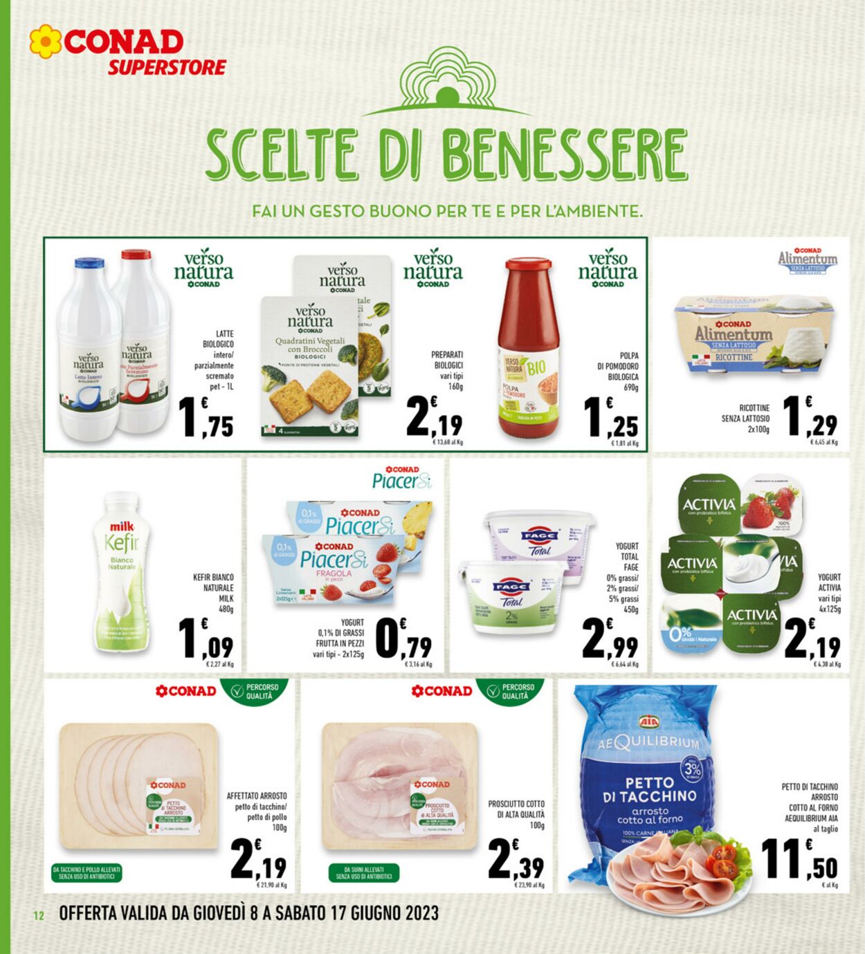 Volantino Conad 08.06.2023 - 17.06.2023