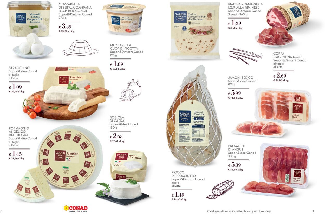 Volantino Conad 08.09.2025 - 08.09.2025