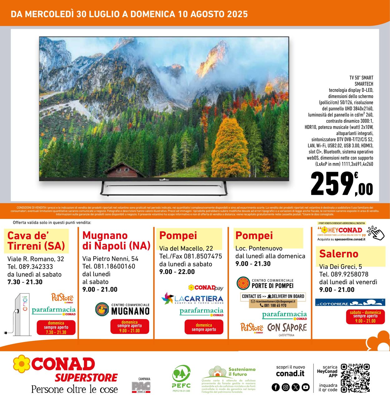 Volantino Conad 08.08.2025 - 08.08.2025