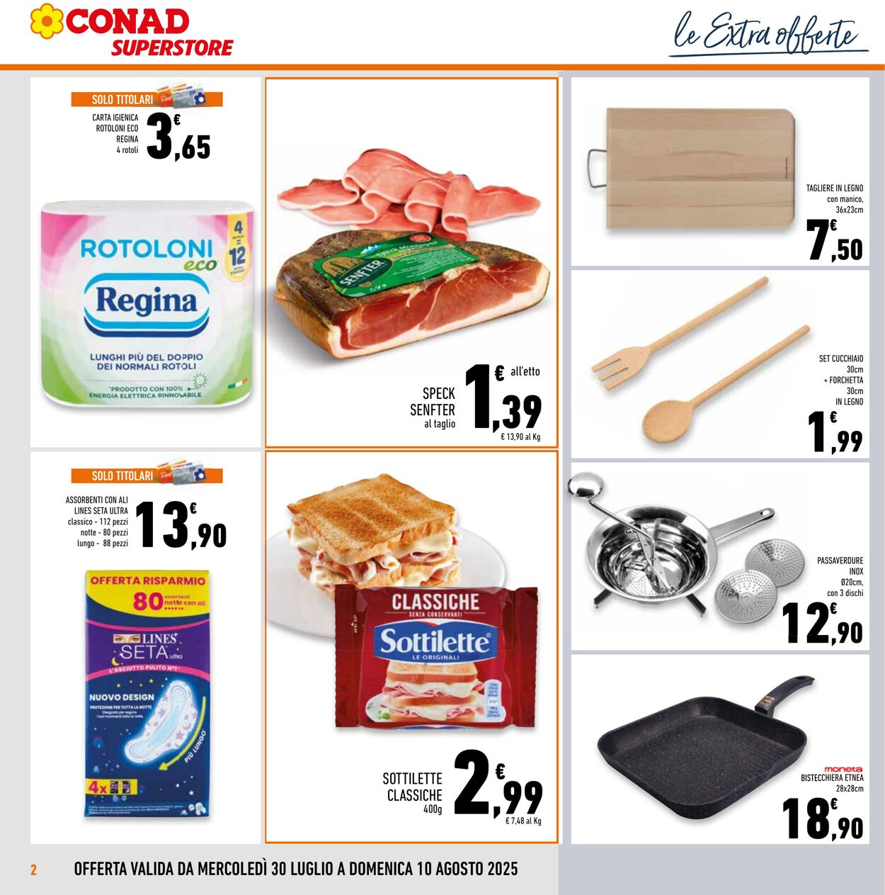 Volantino Conad 08.08.2025 - 08.08.2025