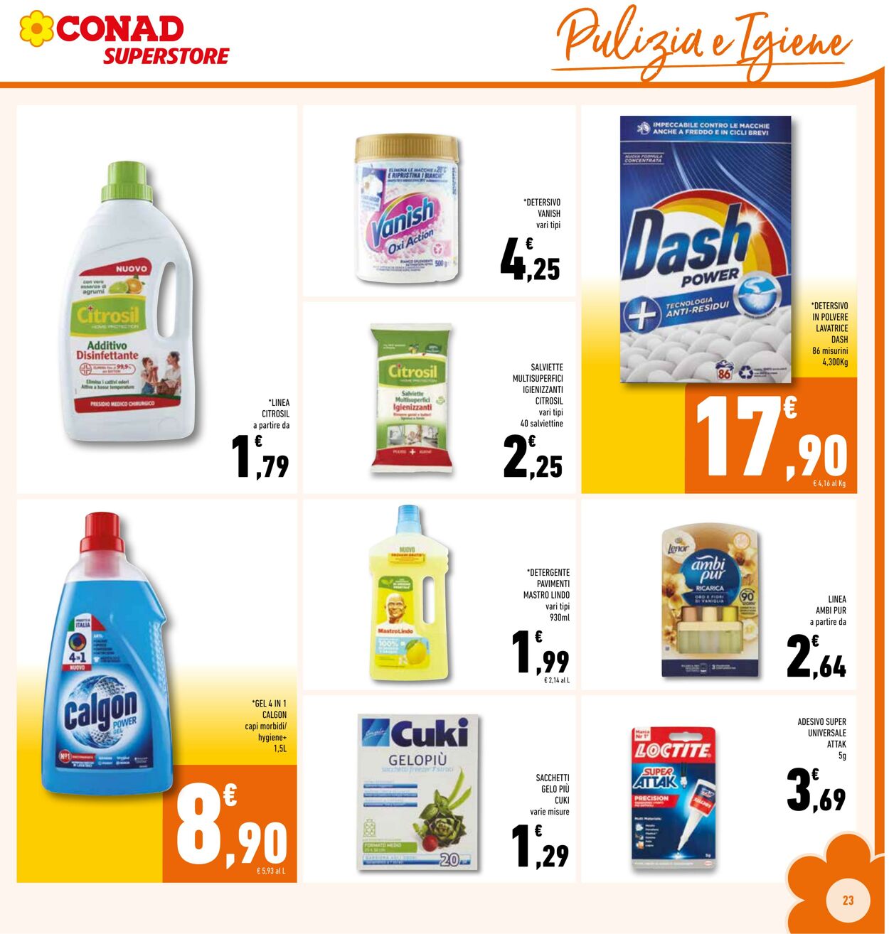 Volantino Conad 03.01.2025 - 12.01.2025