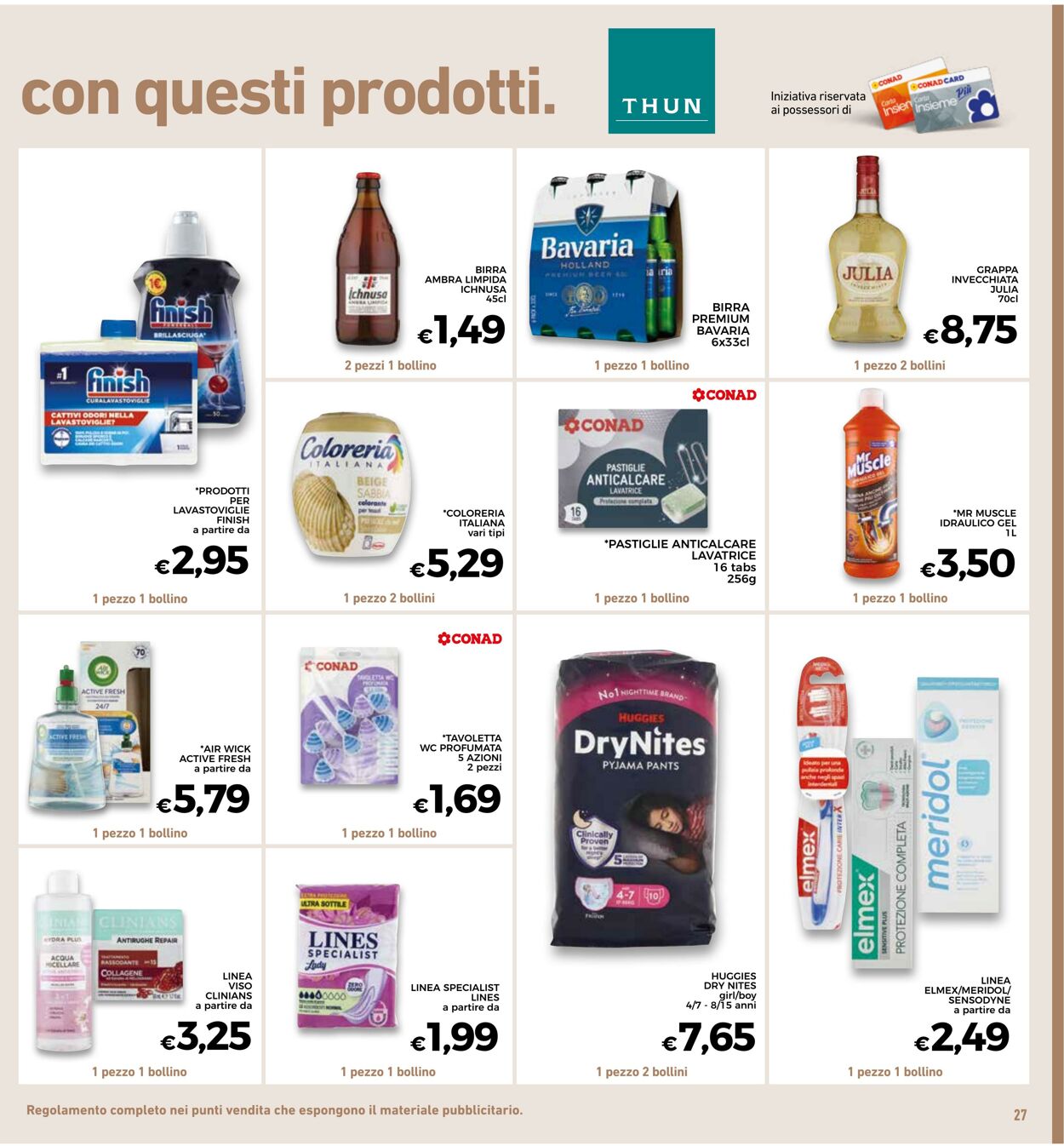 Volantino Conad 03.01.2025 - 12.01.2025