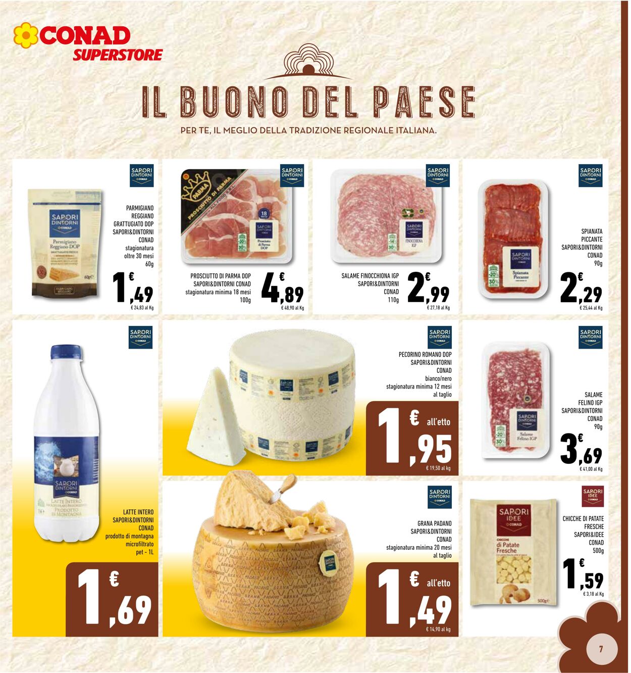 Volantino Conad 03.01.2025 - 12.01.2025