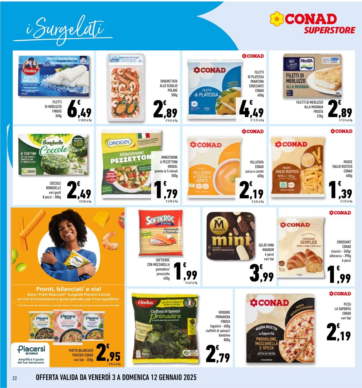 Volantino Conad 03.01.2025 - 12.01.2025