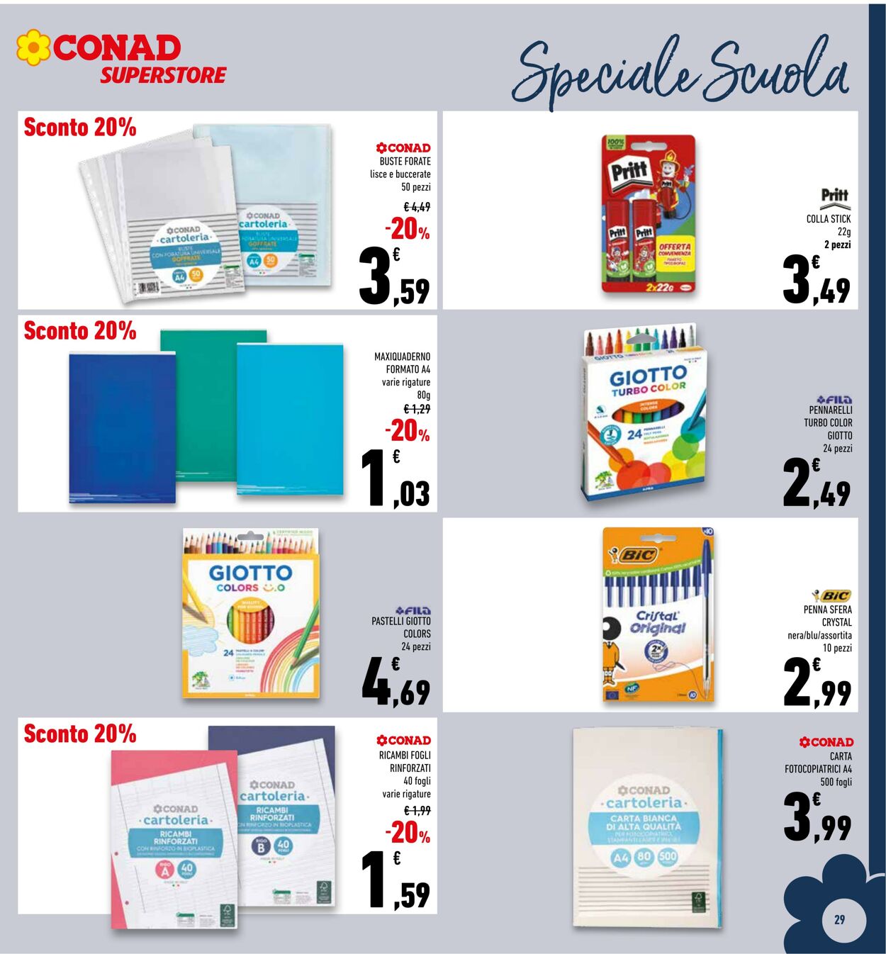 Volantino Conad 03.01.2025 - 12.01.2025